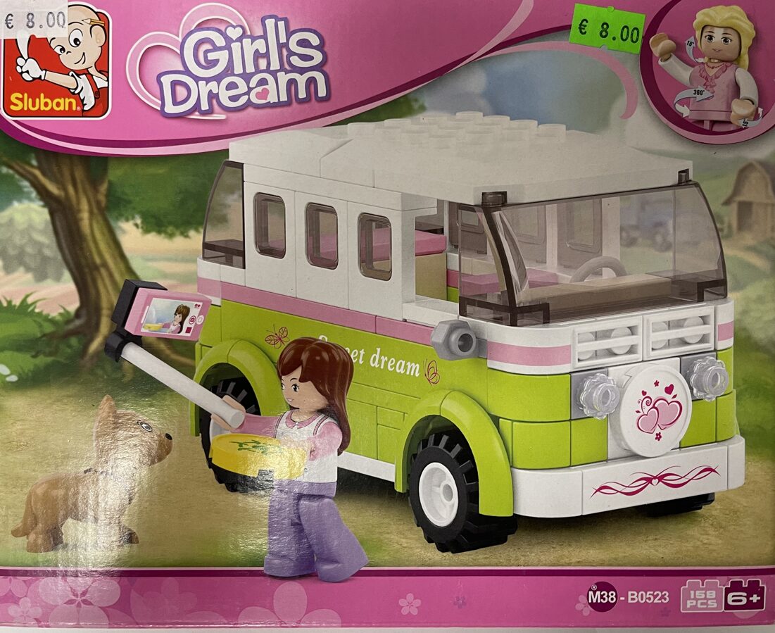 Sluban lego konstruktors Girls Dream autobuss, 158 el