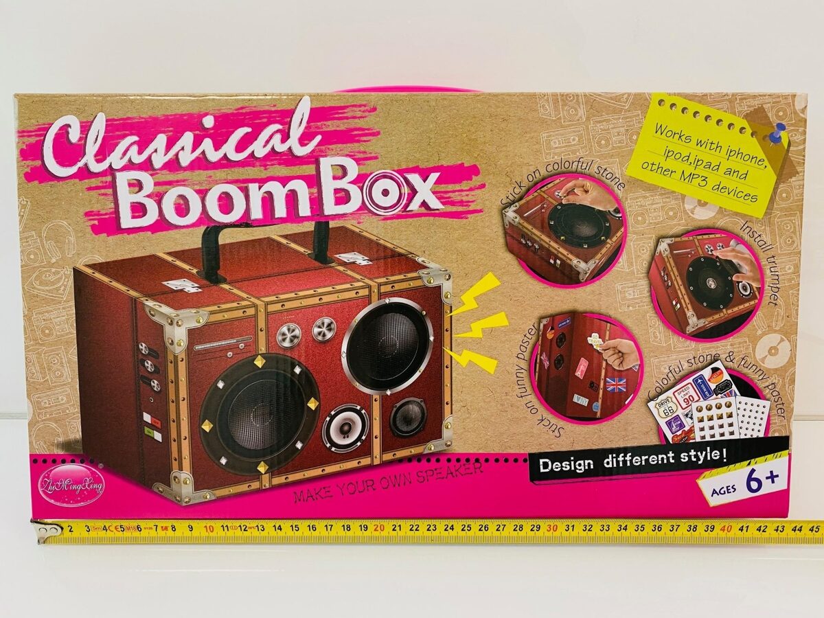 Mūzikas tumba Classical BoomBox, strādā ar iphone, ipod, MP3