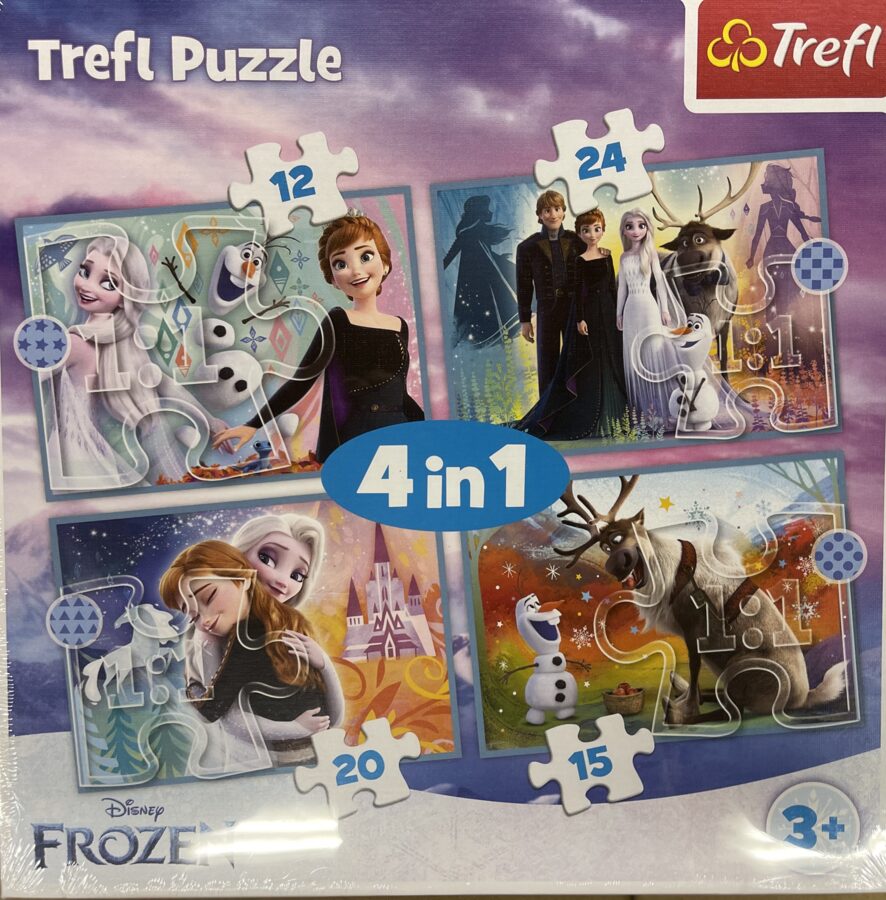 Trefl puzle Disney Frozen 4 in 1