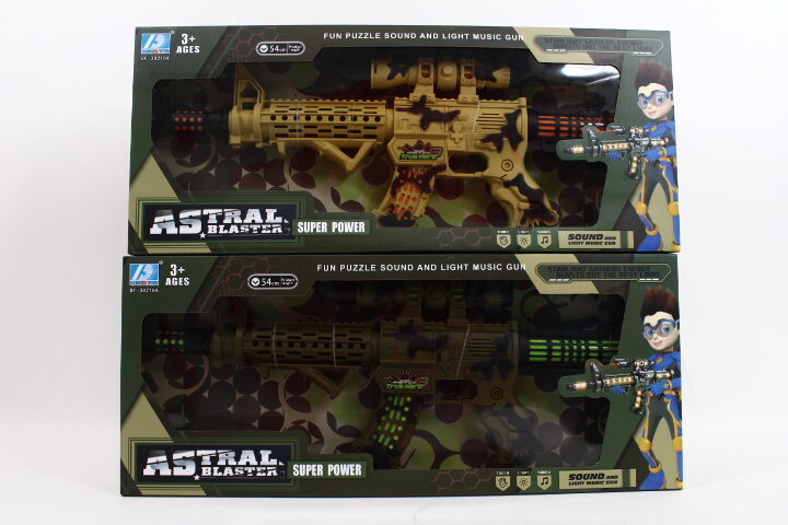 Armijas karabīne ar gaismas un skaņas signāliem ASTRAL Blaster