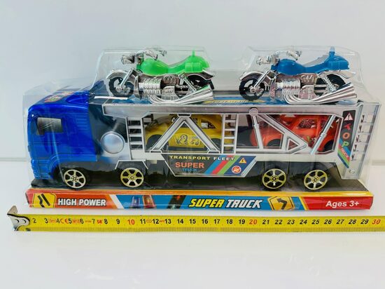 Autotreileris ar mašīnām SUPER TRUCK