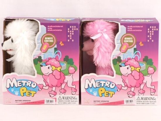 Spēļu staigājošs, interaktīvs sunītis Metro Pet