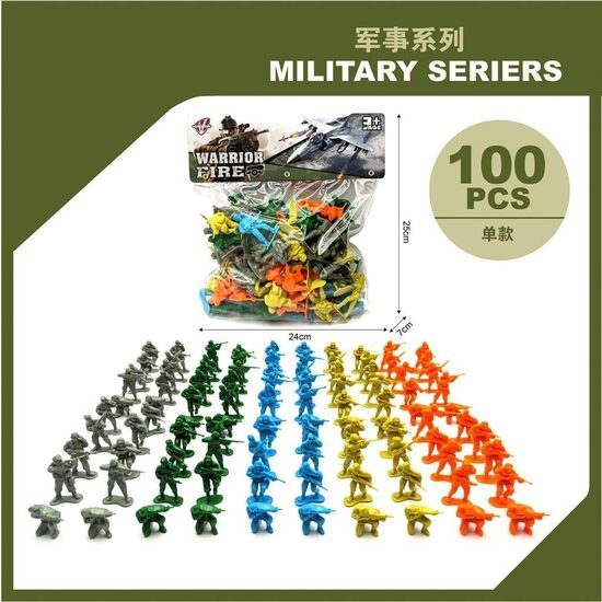 Zaldātiņi 100 gab. MILITARY SERVICE