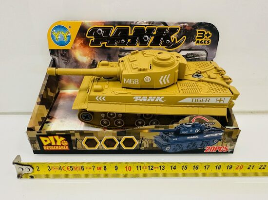 Interaktīvs spēļu tanks TANK