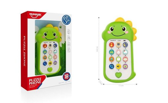 Interaktīvs spēļu telefons PUZZLE PHONE