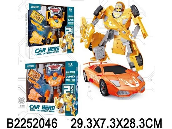 Transformers mašīna CAR HERO