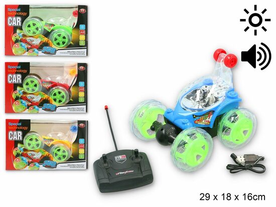 Radiovadāma 360 STUNT mašīna RC