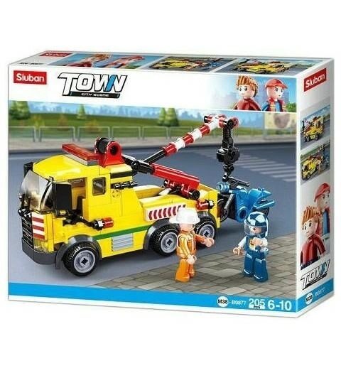 Sluban konstruktors TOWN, 205 elementi