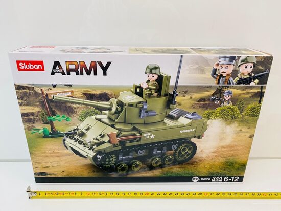 Sluban konstruktors ARMY, 344 elementi