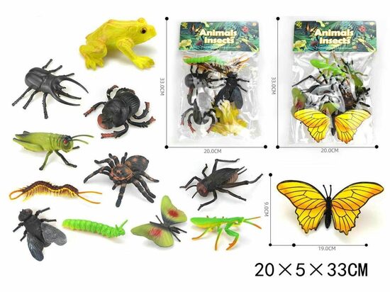 Spēļu dzīvnieku komplekts ANIMAL INSECTS