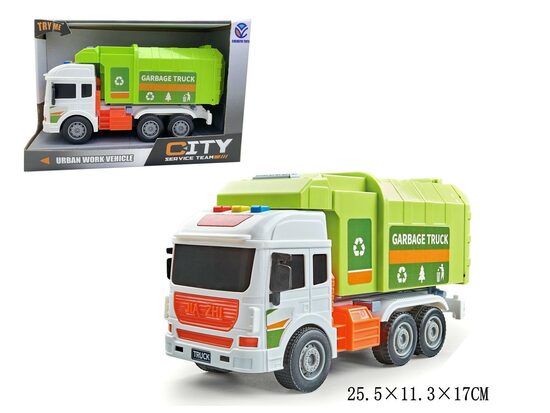 Spēļu atkritumu izvedēja mašīna interaktīva CITY SERVICE TEAM