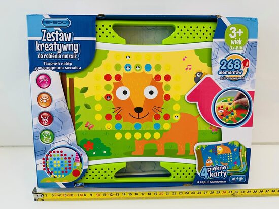 Attīstoša rotaļlieta MOZAIKA 268 elementi