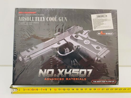 Spēļu ierocis XK507 ar bumbiņām un lāzeri, 5902802108630