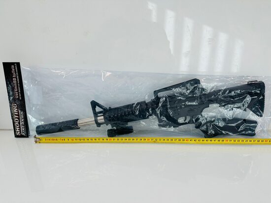 Spēļu ierocis ar bumbiņām karabīne ar lāzeri 5902802108654