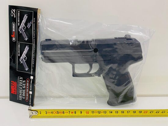 Spēļu ierocis revolveris pistole ar bumbiņām 5902802108678