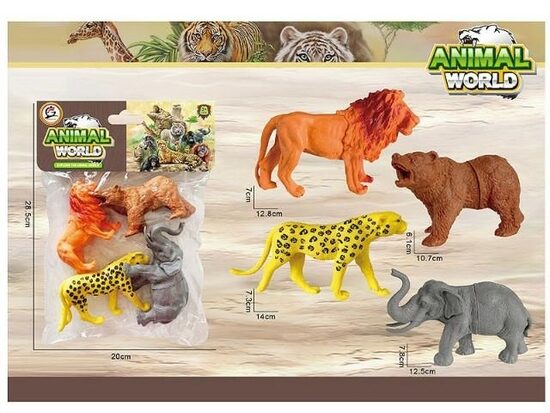 Sauvaļas zvēru figūras ANIMAL WORLD
