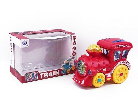 Interaktīva vilciena lokomatīve mazuļiem TRAIN