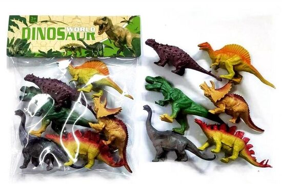 Dinozauru figūras 6 gab