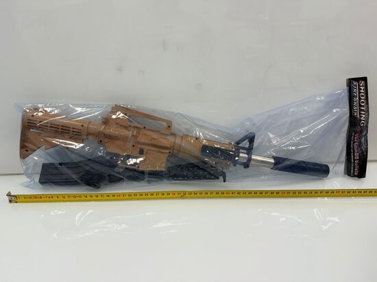 Spēļu karabīne ar bumbiņām un lāzeri 5905525706213