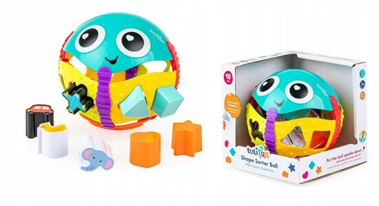 DUMEL Shape Sorter Ball attīstoša rotaļlieta