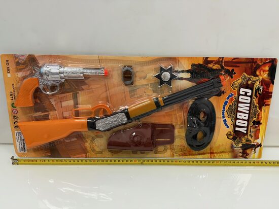 Spēļu kovboja ierocis ar aksesuāriem COWBOY