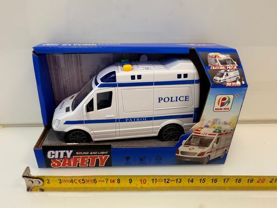 Interaktīva spēļu policijas mašīna CITY SAFETY