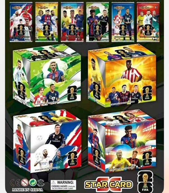 Futbolistu kārtis FIFA (nav orģināls)