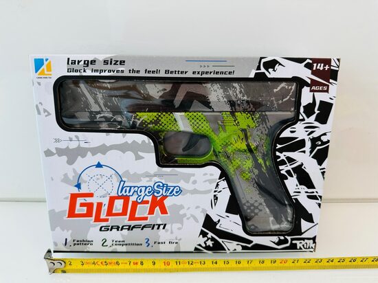 Orbīzu spēļu ierocis Large size GLOCK Grafity