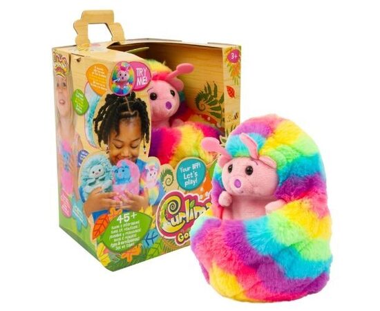 CURLIMALS interaktīvs dzīvnieks Caterpillar