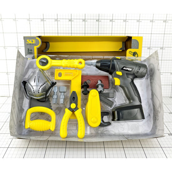 Rotaļļu urbis ar instrumentiem 6802