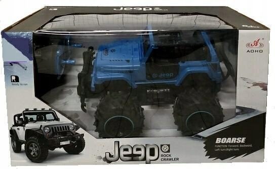 Radiovadāms spēļu bezceļu auto JEEP