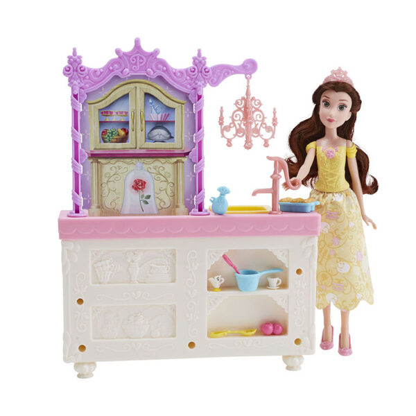 Hasbro Disney Princess lelle ar virtuvi un aksesuāriem