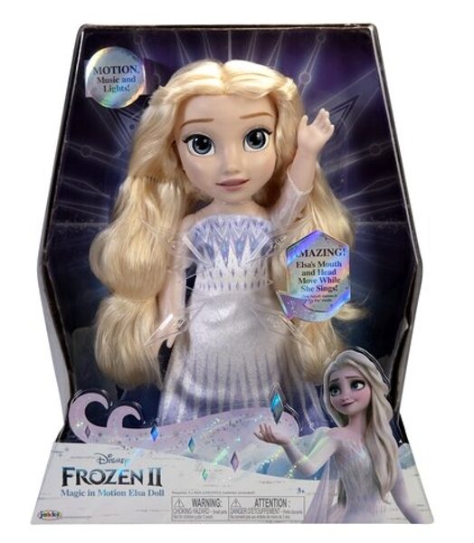 Disney Frozen 2 lelle Magic in Motion ELSA DOLL, 35 cm (orģinālā), dized un kustās lūpas dziedot