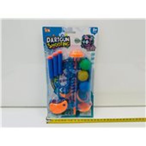 DARTGUN SHOOTING pistole ar bumbiņām bērniem