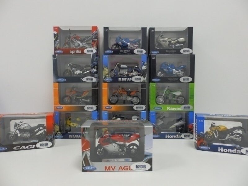 Spēļu motocikls WELLY MOTOR 1:18