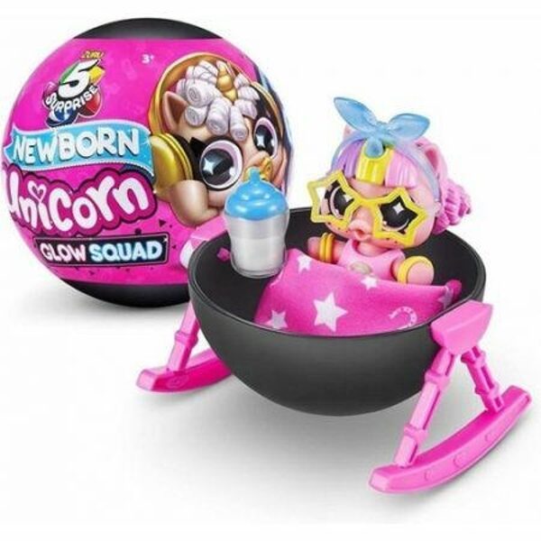 ZURU Newboarn Unicorn pārsteiguma rotaļlieta