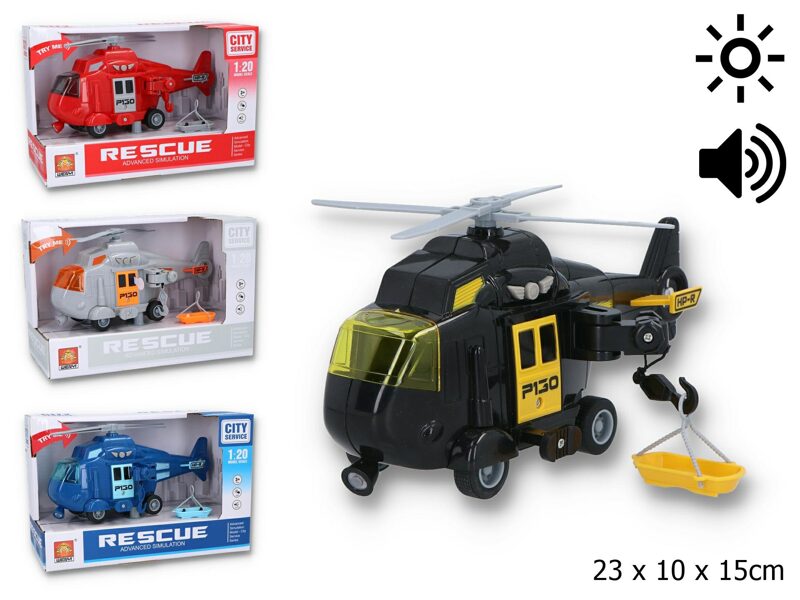 Interaktīvs glābēju helihopteris RESCUE