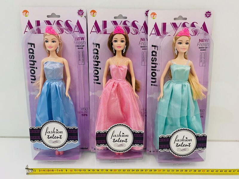 Lelle Fashion ALYSA zilā kleitā