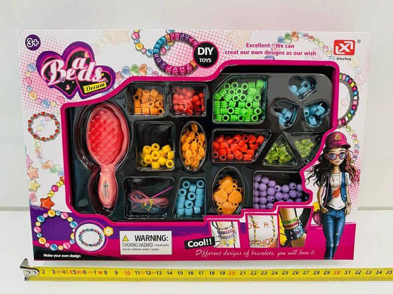 Rotaslietu izgatavošanas pērlīšu komplekts Beads 204-2