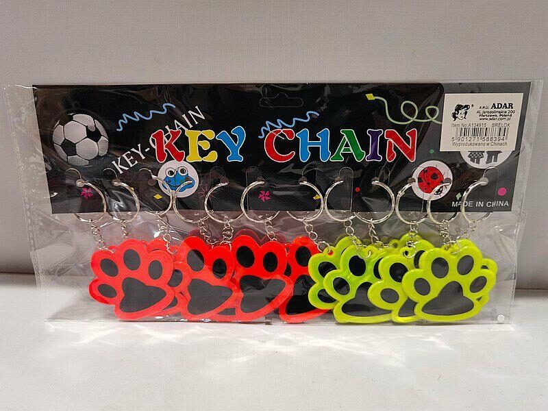 Breloks ķepiņa atstarotājs