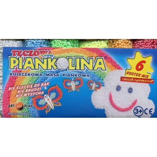 Veidošanas masa Piankolina, 6 krāsas