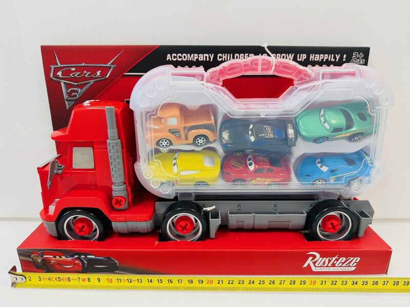 Auto furgons čemodāns ar mašīņītēm RUSTEZE