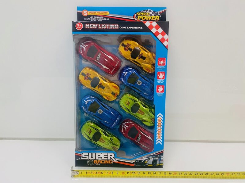 SUPER RACING sporta automašīnu komplekts
