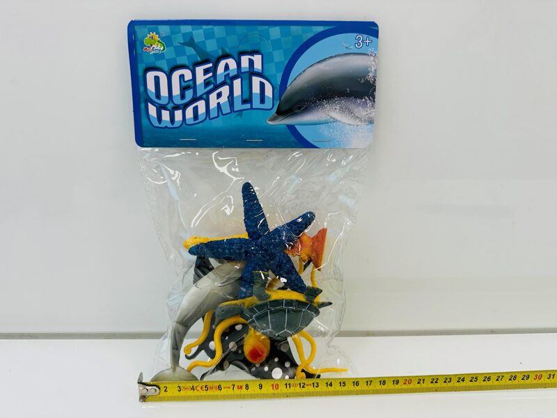 Okeāna dzīvnieku figūru komplekts OCEAN WORLD