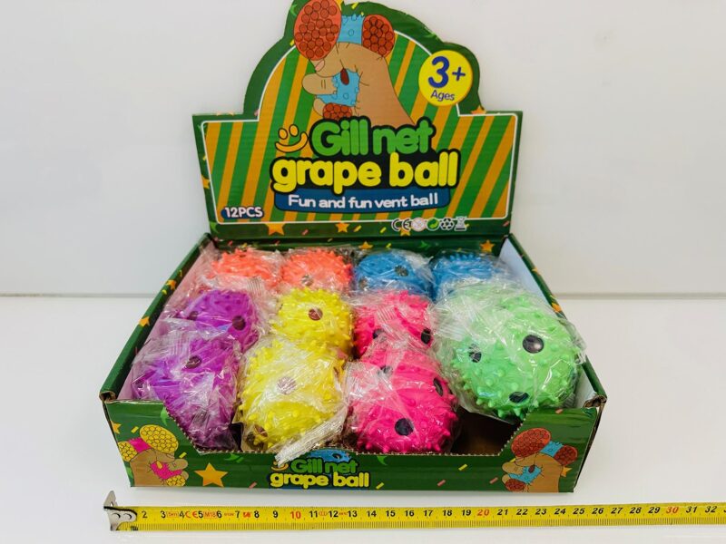 Antistress bumba Gillnet ar orbīziem