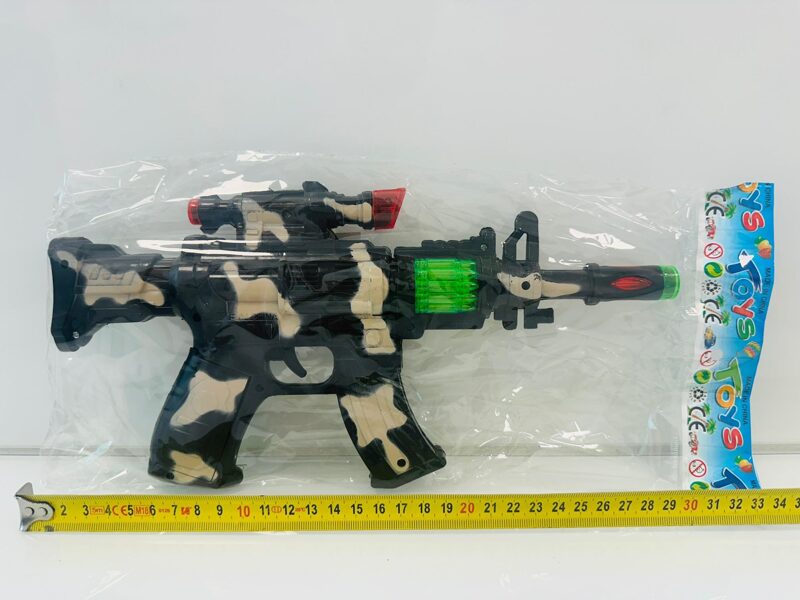 Inteeraktīva karabīne ar gaismas un skaņas signāliem 5902605894990