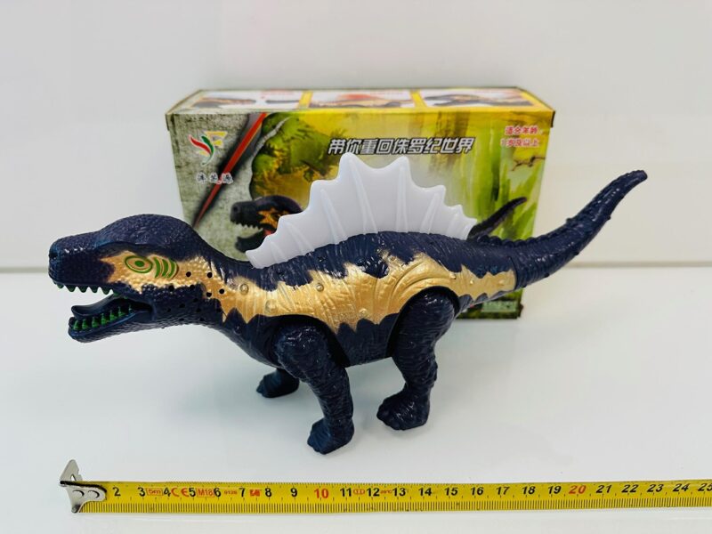 Dinozaurs ar skaņas un gaismas signāliem