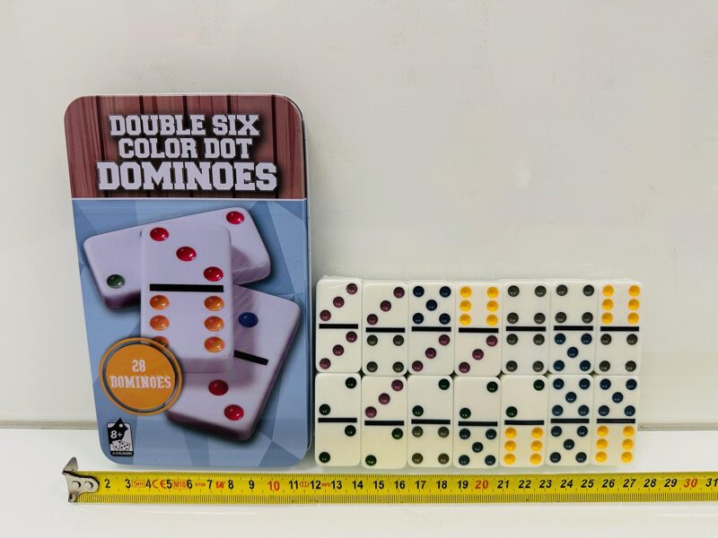 Galda spēle DOMINO metāla kastītē