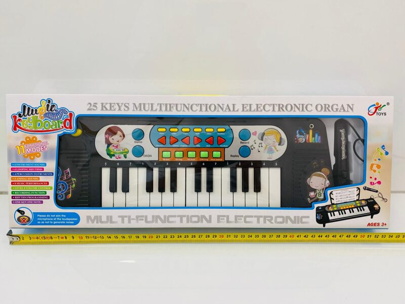 Bērnu klavieres sintizators MUSIC KEYBOARD 25 taustiņi