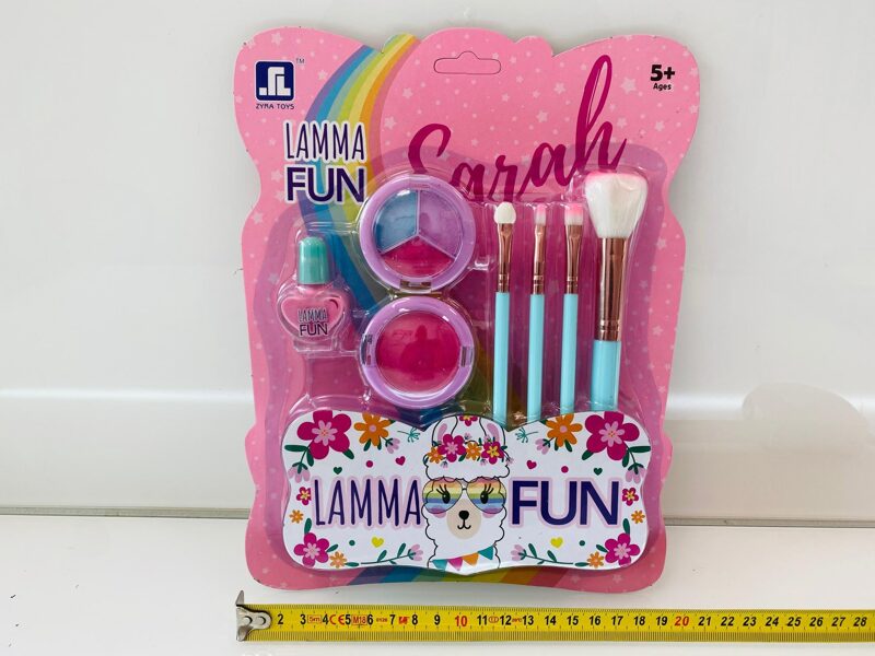 Spēļu make komplekts ar birstītēm LAMMA FUN